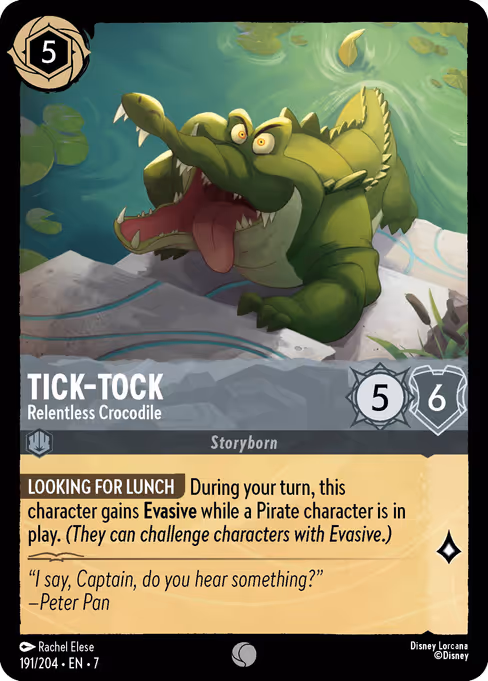 Tick-Tock - Relentless Crocodile (ARI 191)