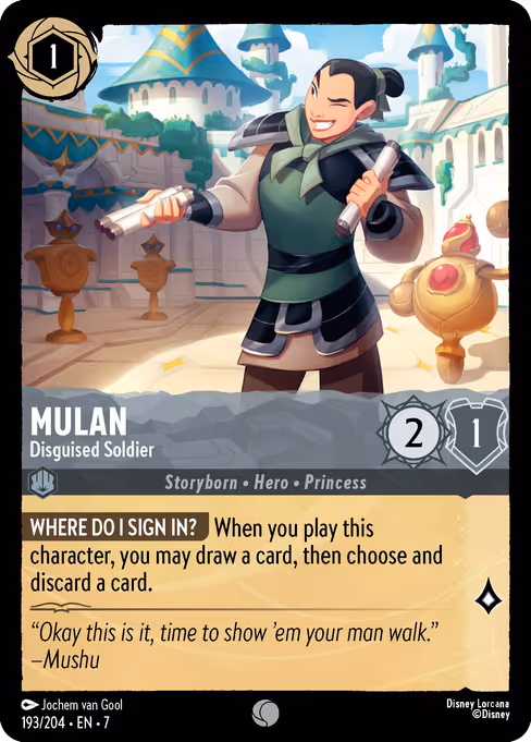 Mulan - Disguised Soldier (ARI 193)