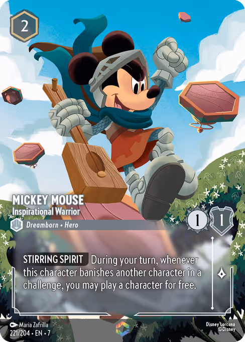 Mickey Mouse - Inspirational Warrior (ARI 221)