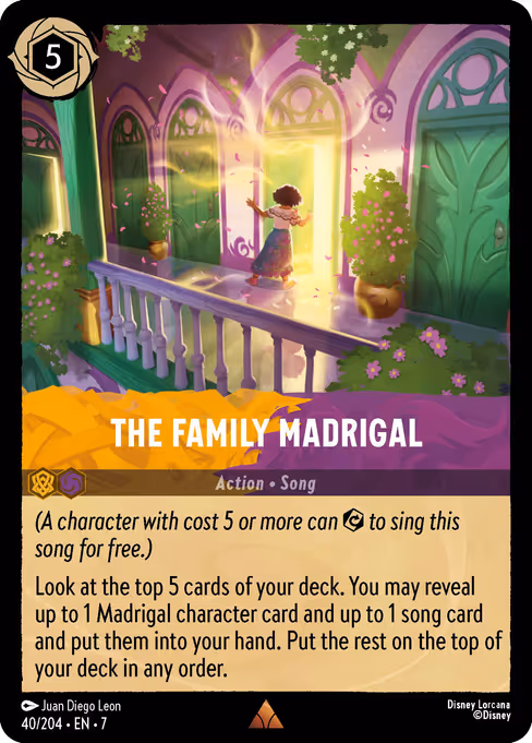 The Family Madrigal (ARI 40)