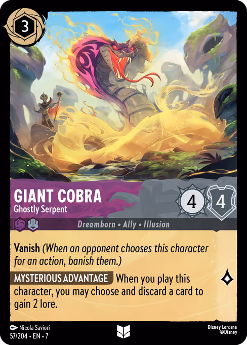 Giant Cobra - Ghostly Serpent (ARI 57)