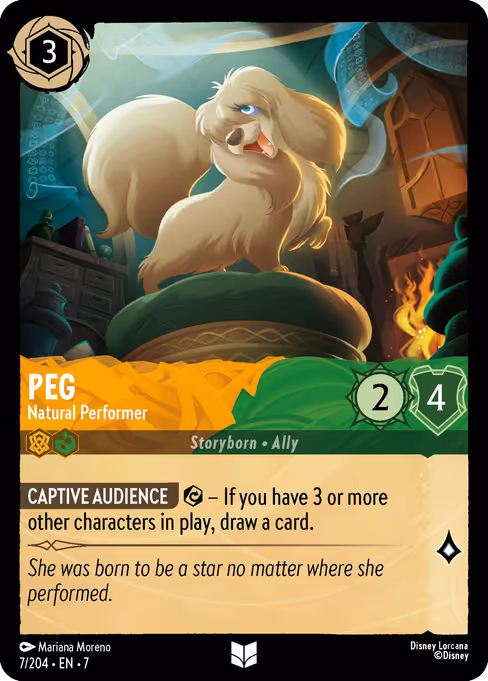 Peg - Natural Performer (ARI 7)