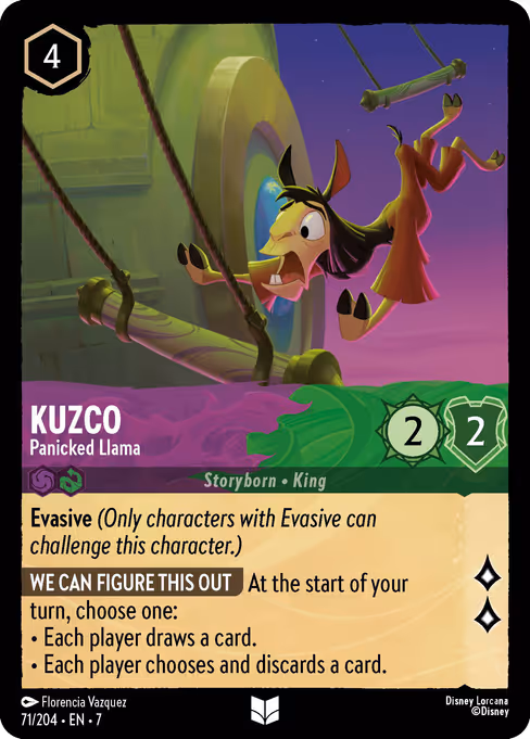 Kuzco - Panicked Llama (ARI 71)