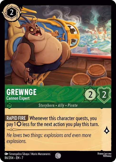 Grewnge - Cannon Expert (ARI 86)