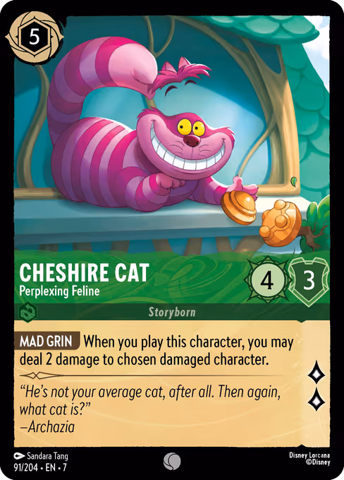 Cheshire Cat - Perplexing Feline (ARI 91)
