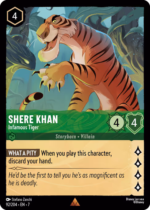 Shere Khan - Infamous Tiger (ARI 92)