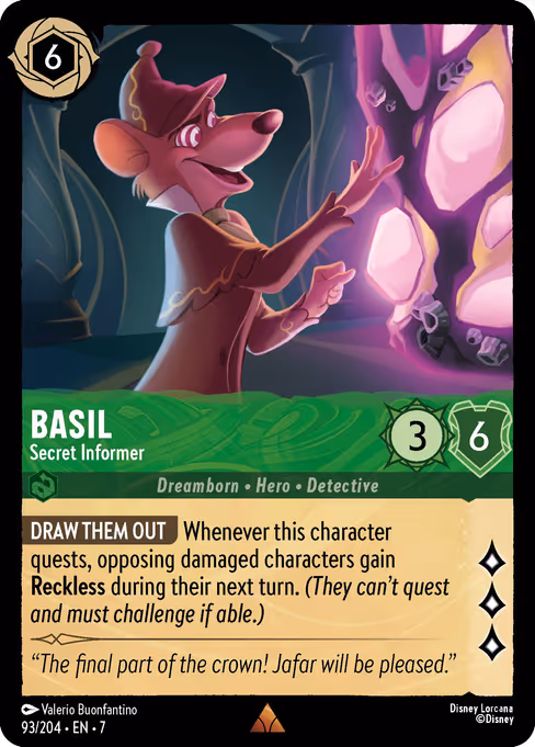 Basil - Secret Informer (ARI 93)