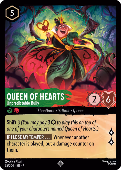 Queen of Hearts - Unpredictable Bully (ARI 95)