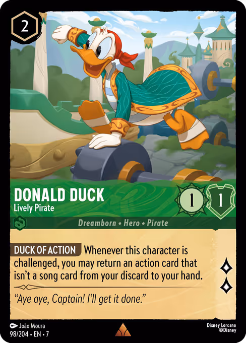 Donald Duck - Lively Pirate (ARI 98)