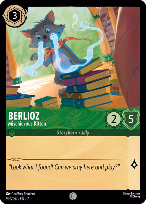 Berlioz - Mischievous Kitten (ARI 99)