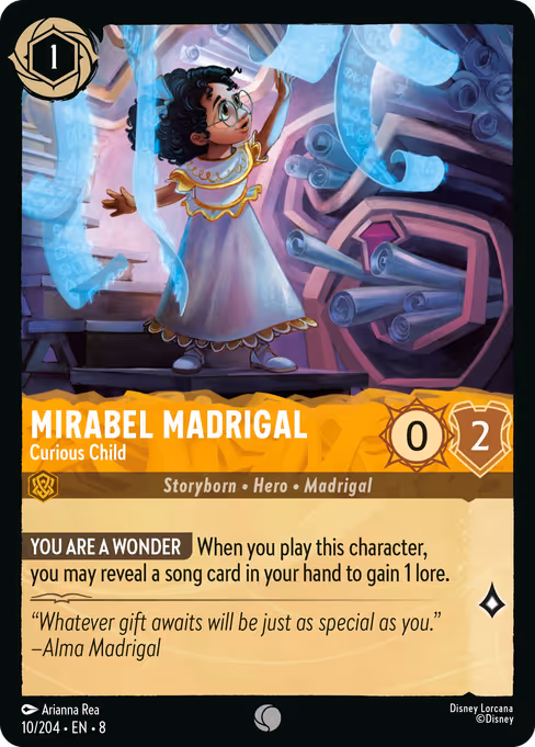 Mirabel Madrigal - Curious Child (ROJ 10)