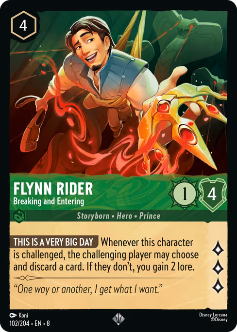 Flynn Rider - Breaking and Entering (ROJ 102)