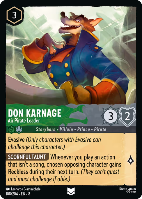 Don Karnage - Air Pirate Leader (ROJ 108)