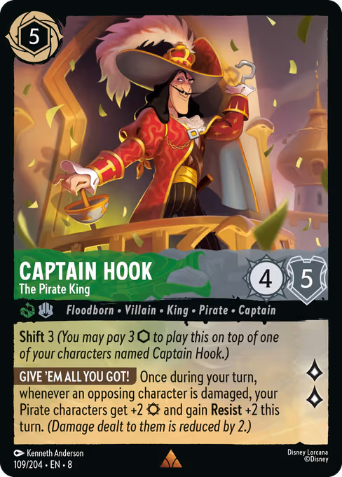 Captain Hook - The Pirate King (ROJ 109)