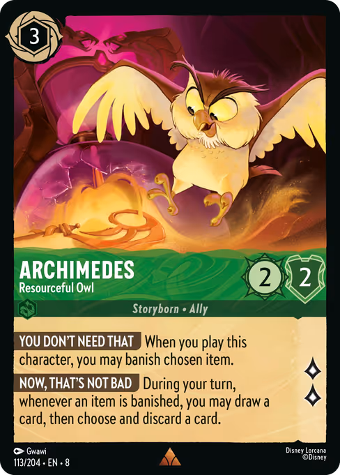 Archimedes - Resourceful Owl (ROJ 113)