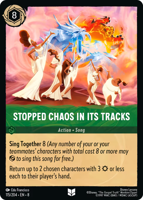 Stopped Chaos in Its Tracks (ROJ 115)