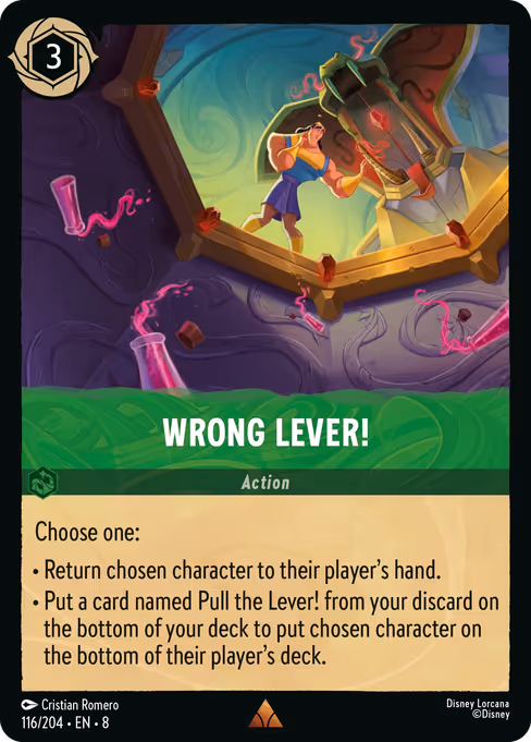 Wrong Lever! (ROJ 116)