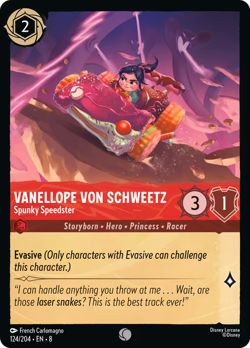 Vanellope Von Schweetz - Spunky Speedster (ROJ 124)
