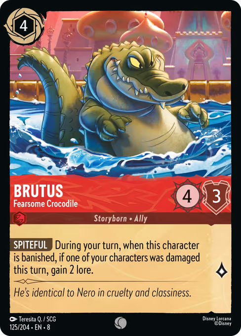 Brutus - Fearsome Crocodile (ROJ 125)