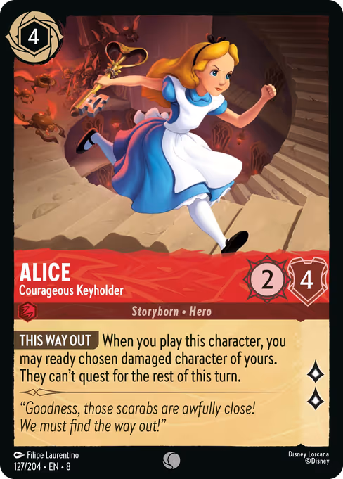 Alice - Courageous Keyholder (ROJ 127)