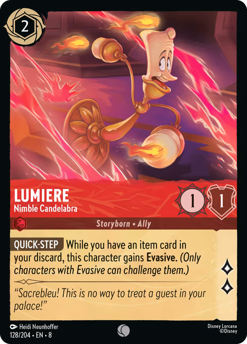 Lumiere - Nimble Candelabra (ROJ 128)