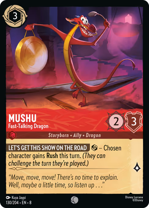 Mushu - Fast-Talking Dragon (ROJ 130)