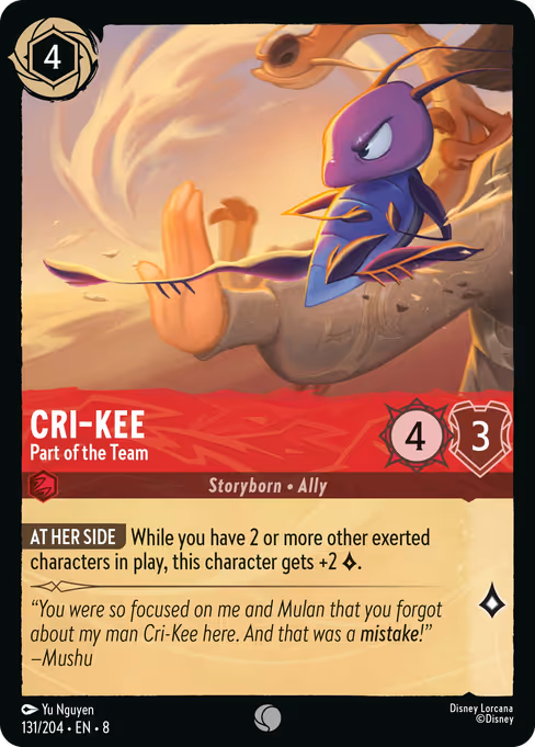 Cri-Kee - Part of the Team (ROJ 131)