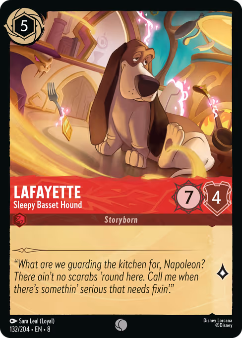 Lafayette - Sleepy Basset Hound (ROJ 132)