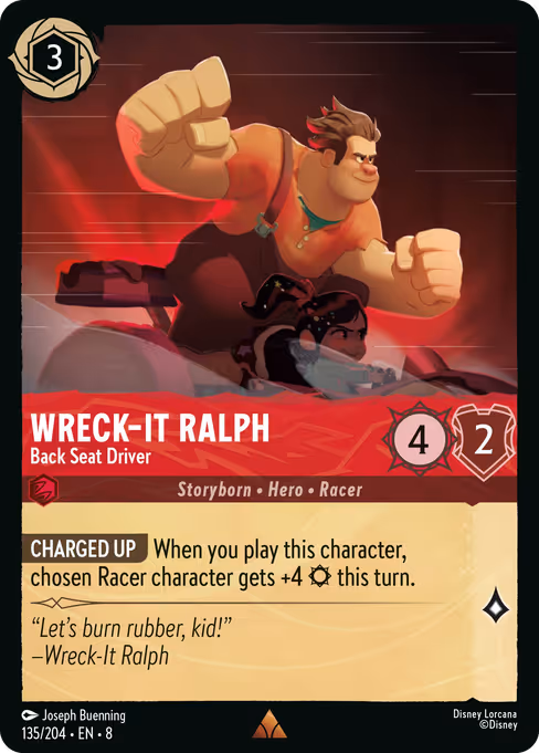 Wreck-It Ralph - Back Seat Driver (ROJ 135)