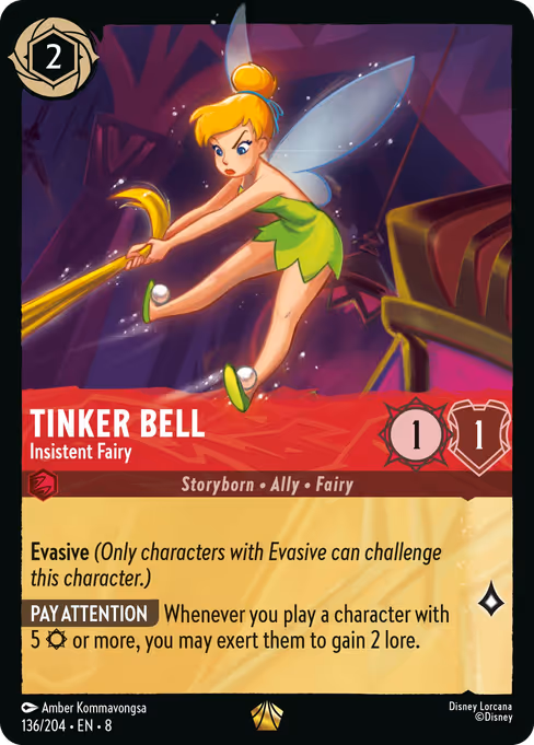 Tinker Bell - Insistent Fairy (ROJ 136)
