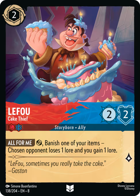 LeFou - Cake Thief (ROJ 138)