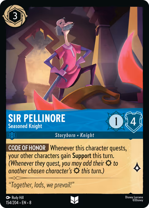 Sir Pellinore - Seasoned Knight (ROJ 154)