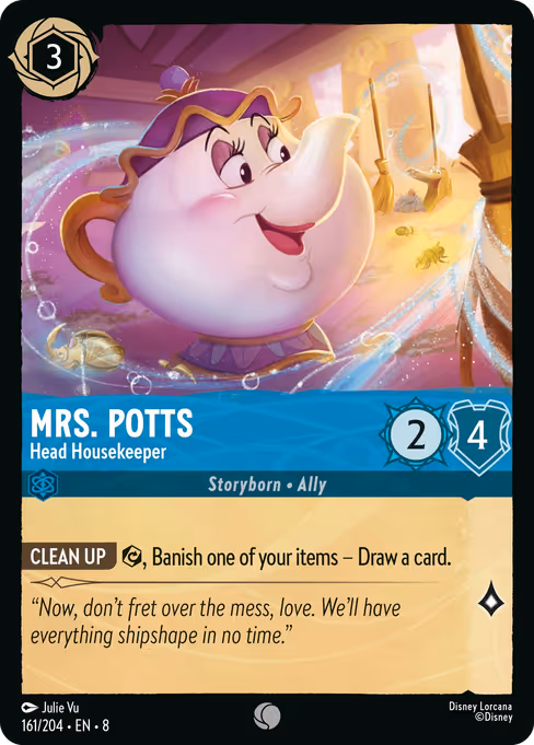 Mrs. Potts - Head Housekeeper (ROJ 161)