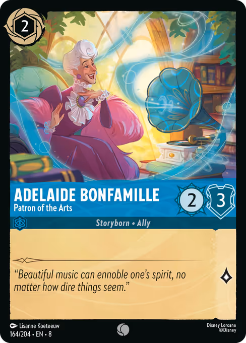 Adelaide Bonfamille - Patron of the Arts (ROJ 164)