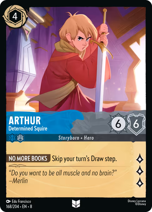 Arthur - Determined Squire (ROJ 168)