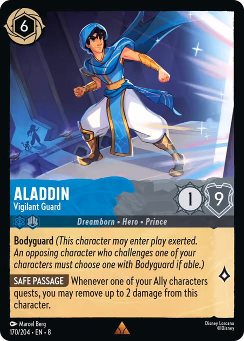 Aladdin - Vigilant Guard (ROJ 170)