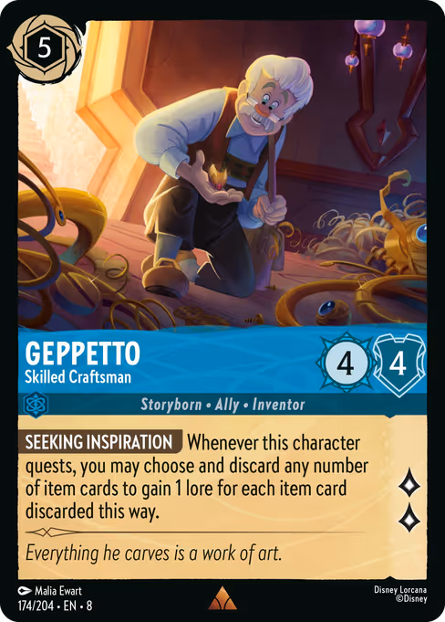 Geppetto - Skilled Craftsman (ROJ 174)
