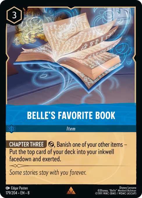 Belle's Favorite Book (ROJ 179)