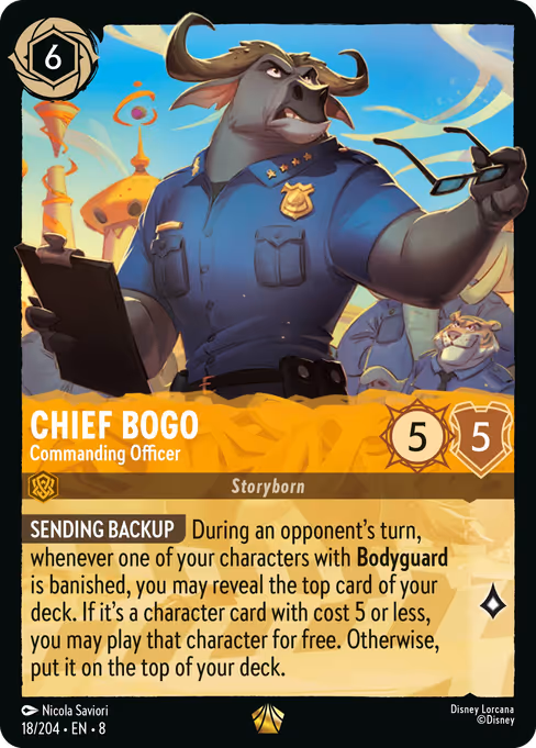 Chief Bogo - Commanding Officer (ROJ 18)