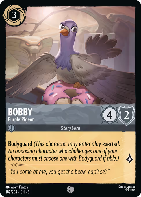 Bobby - Purple Pigeon (ROJ 182)