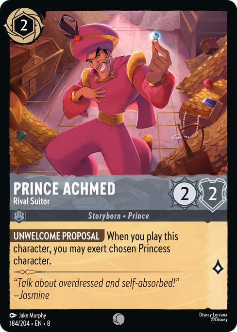 Prince Achmed - Rival Suitor (ROJ 184)