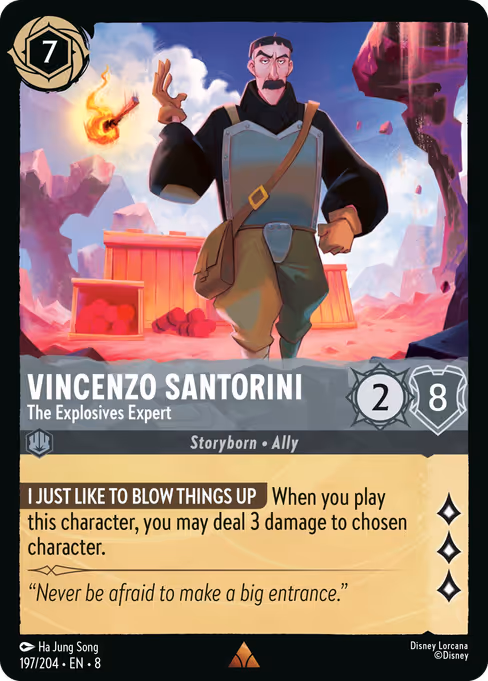 Vincenzo Santorini - The Explosives Expert (ROJ 197)