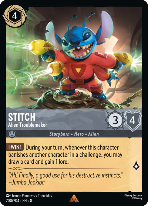 Stitch - Alien Troublemaker (ROJ 200)