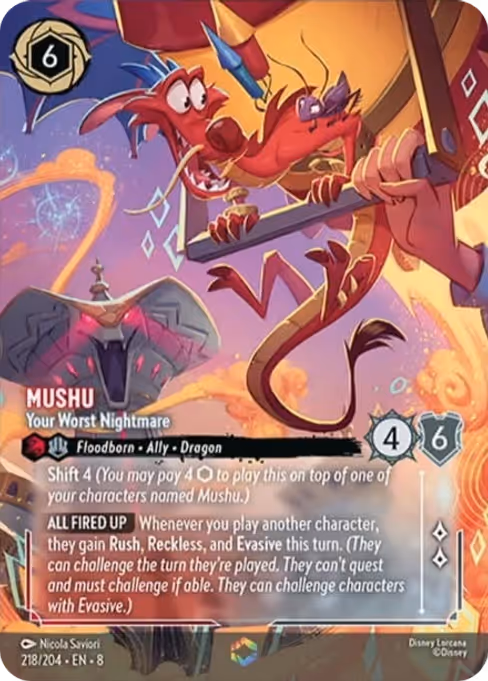 Mushu - Your Worst Nightmare (ROJ 218)