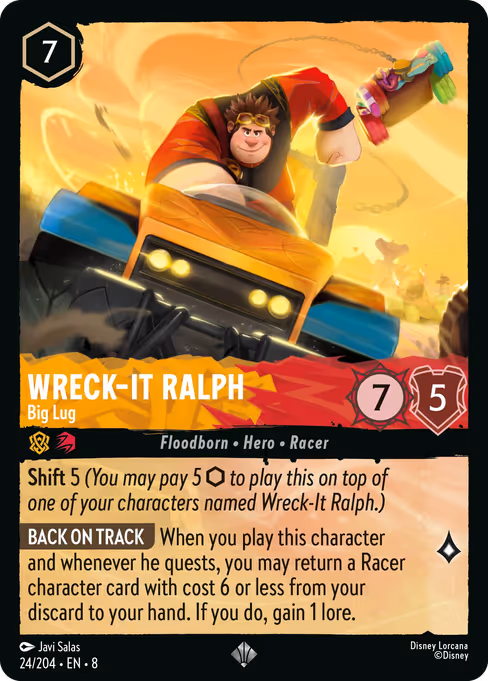 Wreck-It Ralph - Big Lug (ROJ 24)