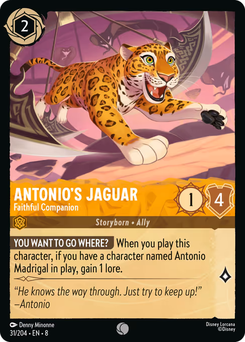Antonio's Jaguar - Faithful Companion (ROJ 31)