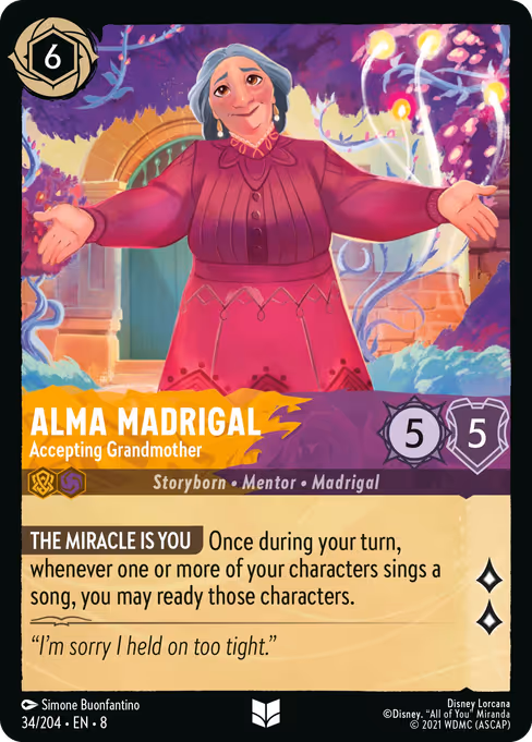 Alma Madrigal - Accepting Grandmother (ROJ 34)