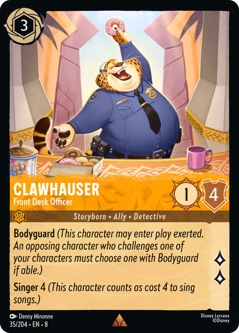 Clawhauser - Front Desk Officer (ROJ 35)