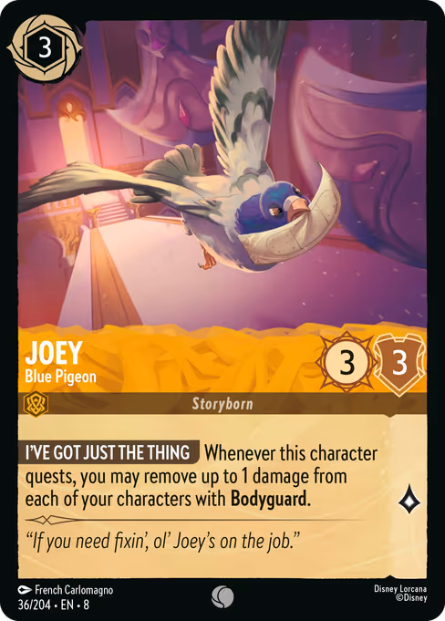 Joey - Blue Pigeon (ROJ 36)