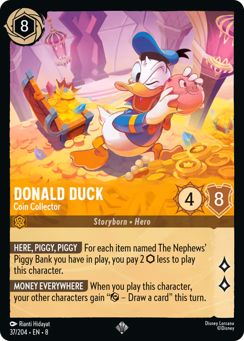 Donald Duck - Coin Collector (ROJ 37)